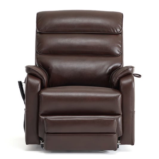 Power Lift Recliner For Tall Man With Extended Footrest Heat & Massage