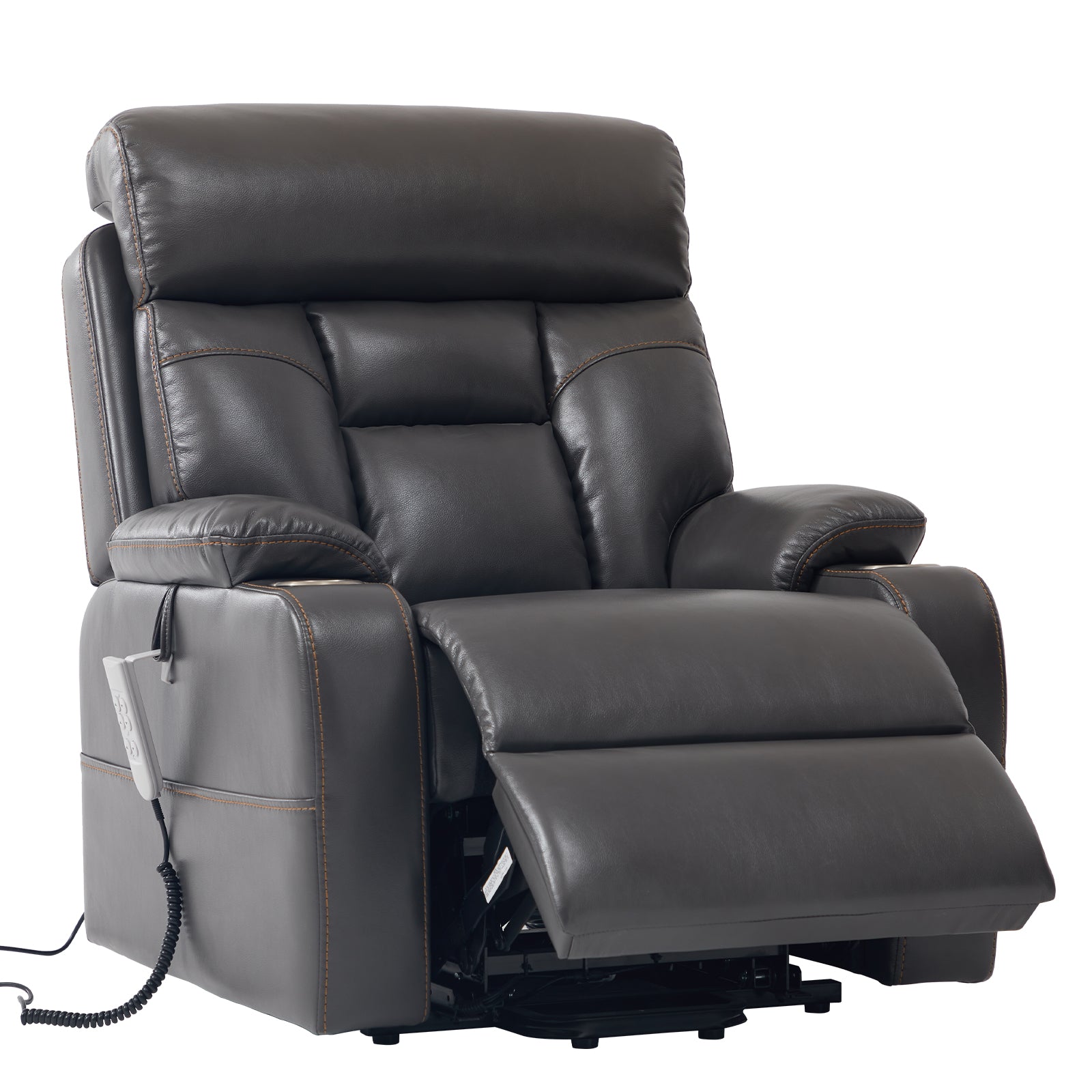 Three Motor Recliner Chair With Lumbar Support and Infinite Position