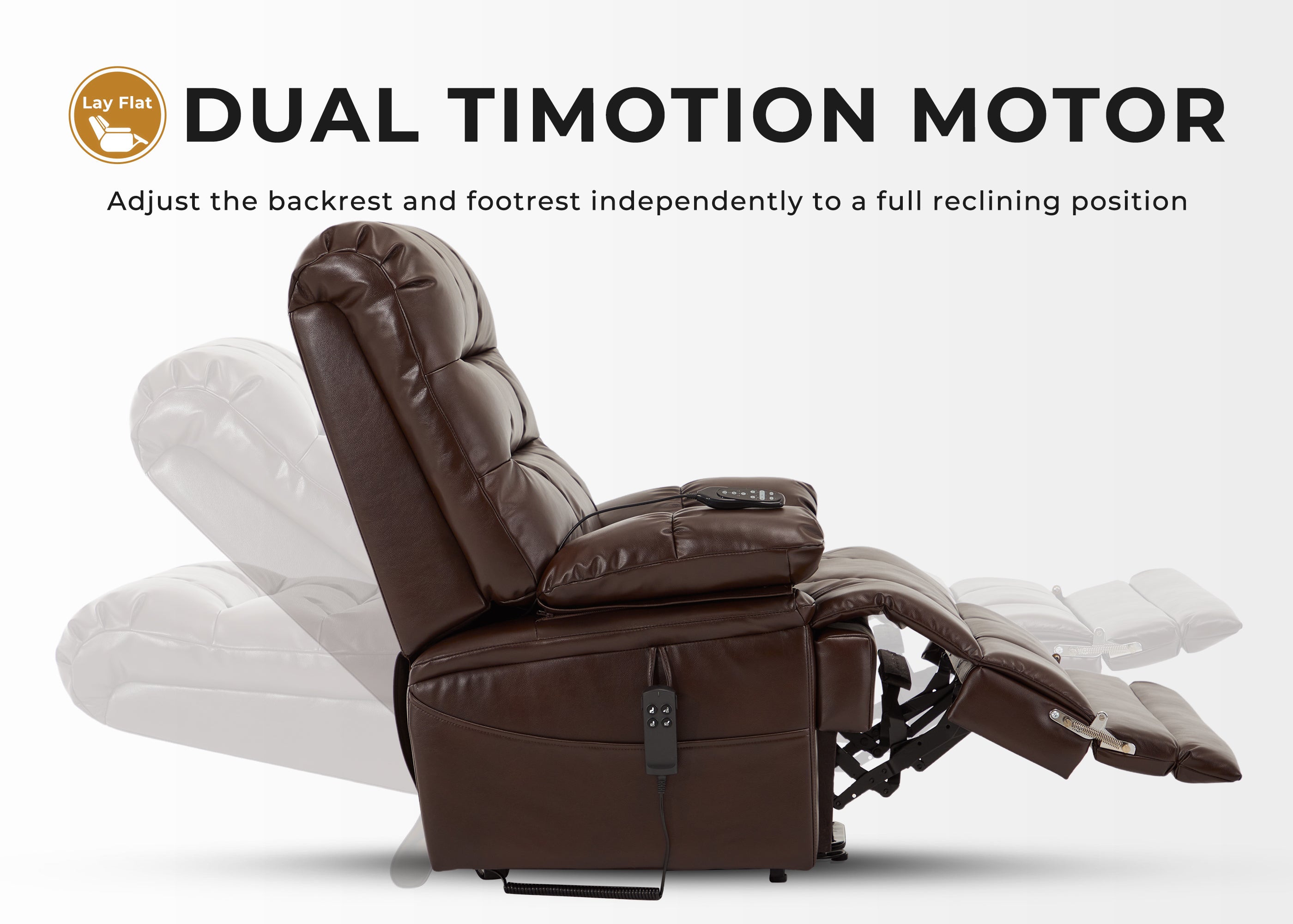 Big And Tall Recliners With 400 lb Weight Capacity and Heating