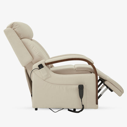 Small Lift Recliner With Heat and Massage, Infinite position 