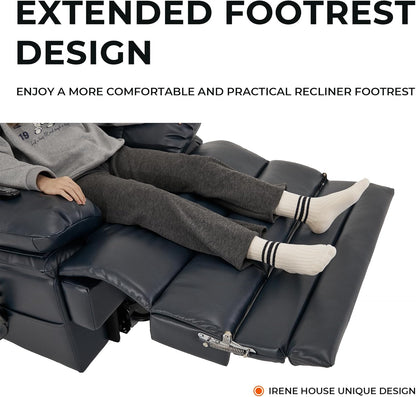 Recliners For Big And Tall Men 400-lb, Wide Saet and Heat & Massage