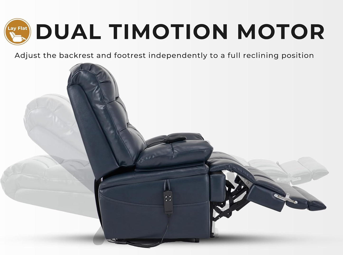 Recliners For Big And Tall Men 400-lb, Wide Saet and Heat & Massage