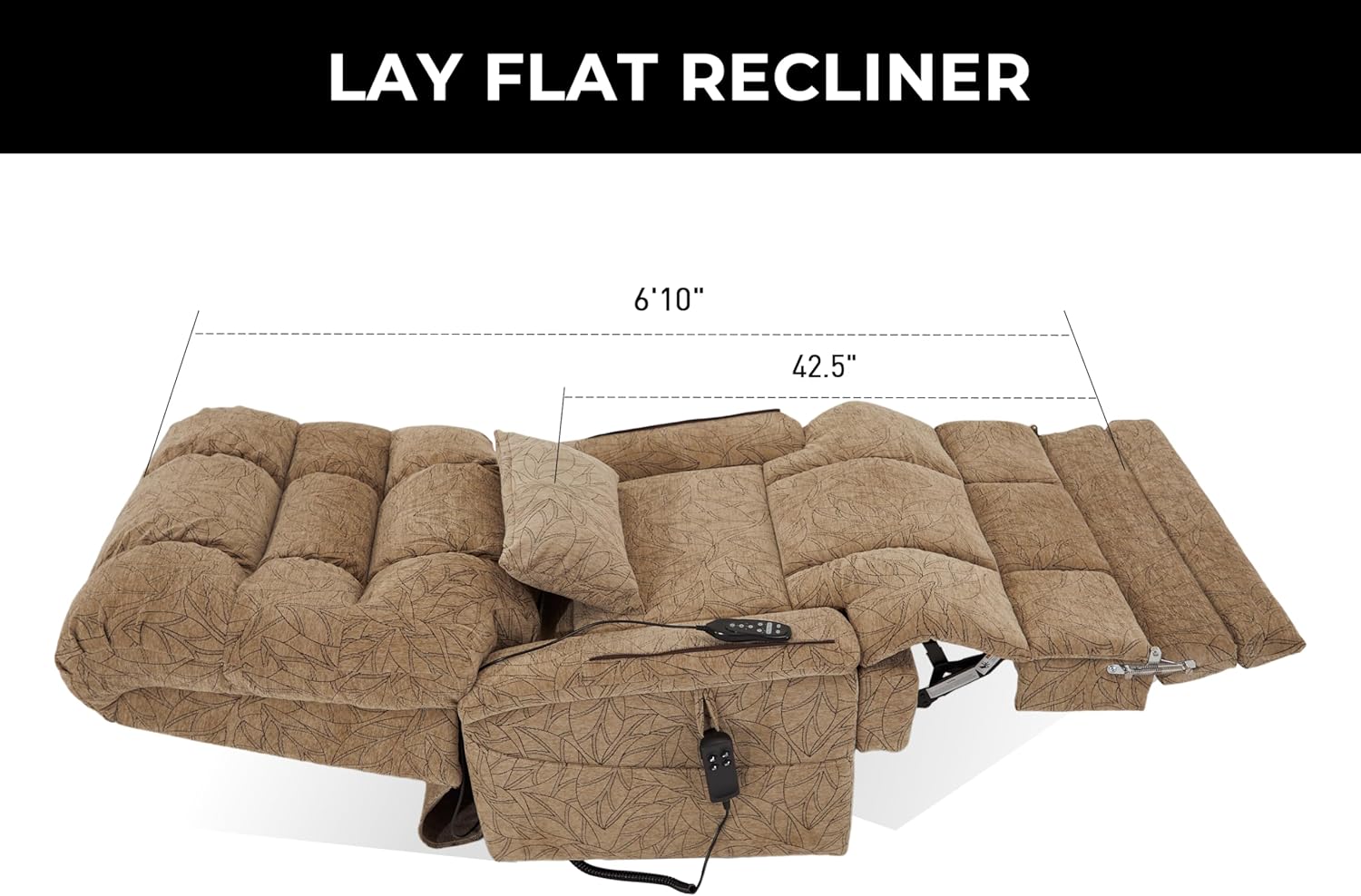 Big And Tall Recliners 400 Lbs With Extrended Footrest - 400 Lbs