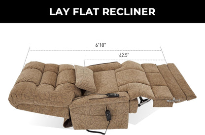 Big And Tall Recliners 400 Lbs With Extrended Footrest - 400 Lbs